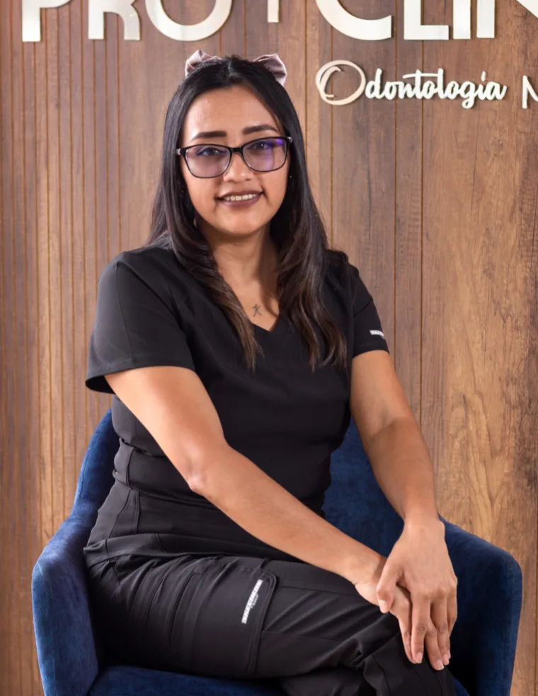Karen Yaranga, recepcionista de ProClinic UIO, Sede Sur, Quito
